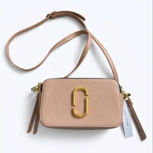 Marc Jacobs Leather Snapshot Camera Crossbody Bag
